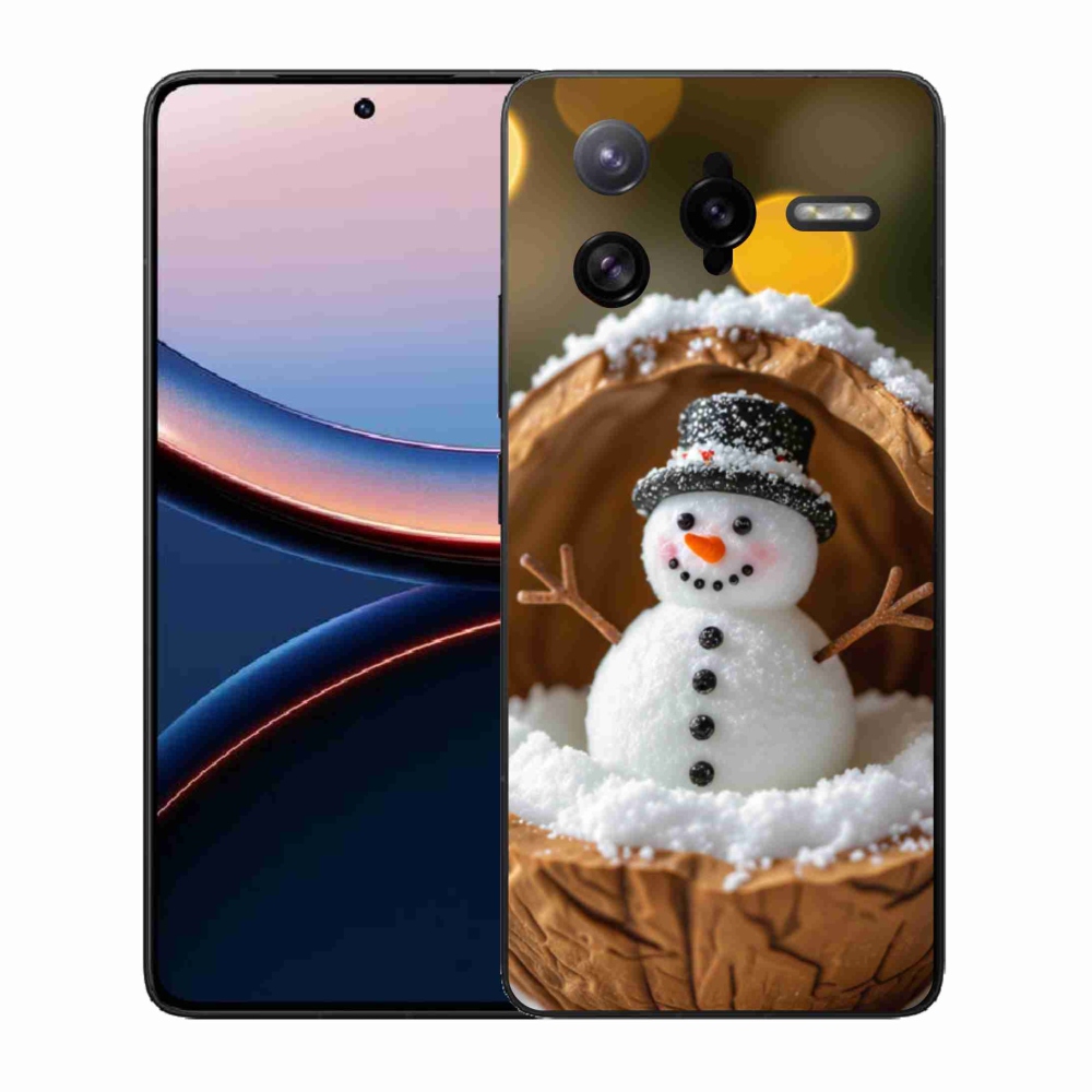 Gél borítás mmCase a Xiaomi Poco F7 Ultra számára - hóember 4