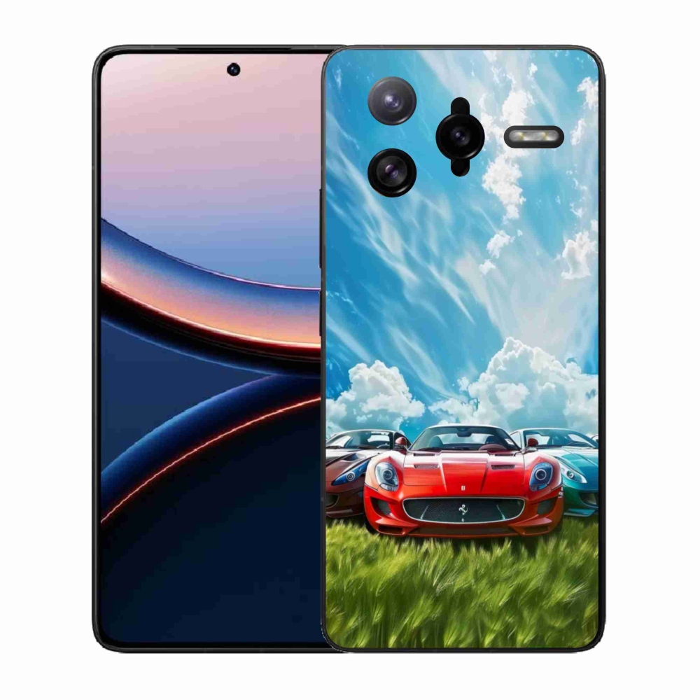 Gél borítás mmCase a Xiaomi Poco F7 Ultra számára - sportkocsik