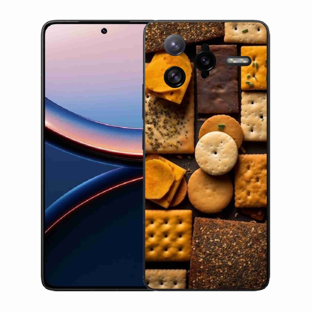 Gél borítás mmCase a Xiaomi Poco F7 Ultra számára - kekszek