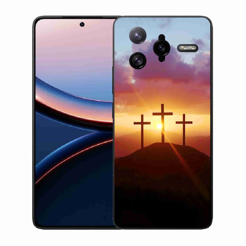 Gél borítás mmCase a Xiaomi Poco F7 Ultra számára - három kereszt