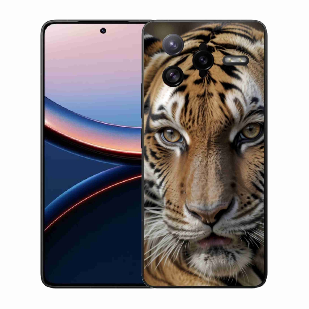 Gél borítás mmCase a Xiaomi Poco F7 Ultra számára - tigris nézet