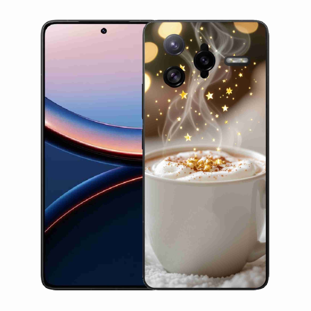 Gél borítás mmCase a Xiaomi Poco F7 Ultra számára - Karácsonyi forró ital