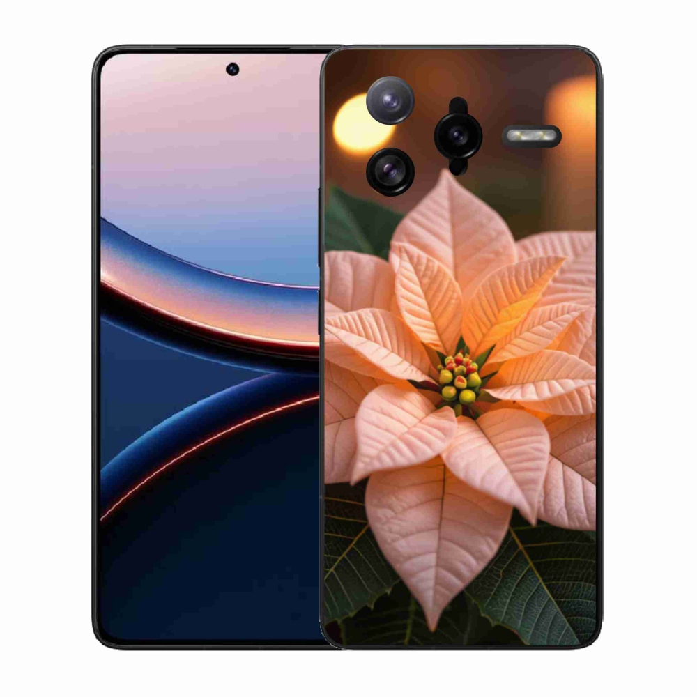 Gél borítás mmCase a Xiaomi Poco F7 Ultra számára - karácsonyi csillag