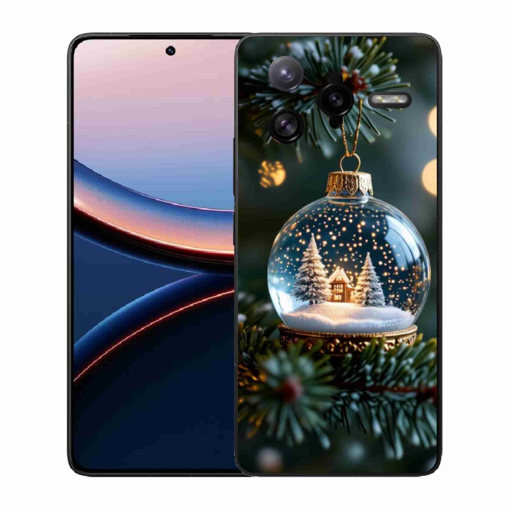 Gél borítás mmCase a Xiaomi Poco F7 Ultra számára - Karácsonyi gömbök 2