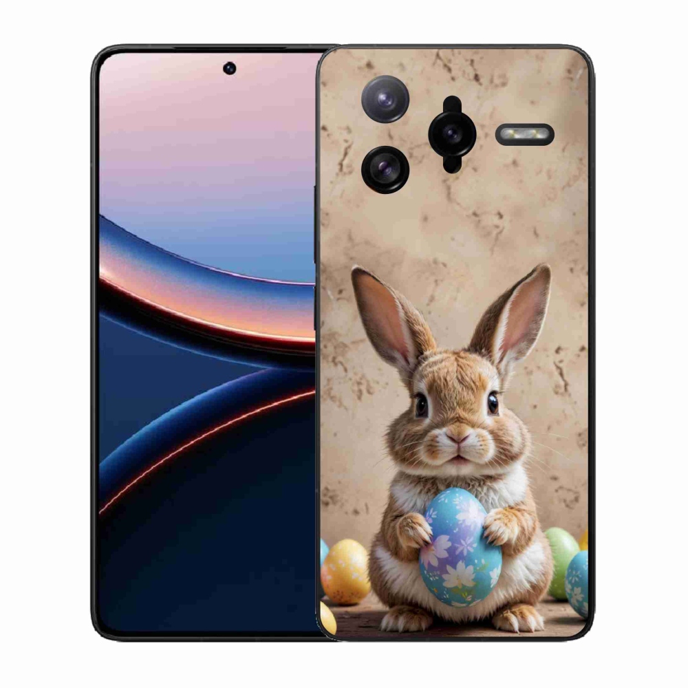 Gél borítás mmCase a Xiaomi Poco F7 Ultra számára - Húsvéti nyuszi