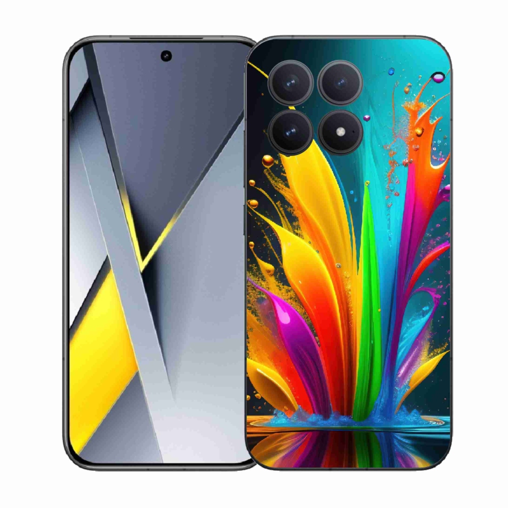 Gél borítás mmCase a Xiaomi Poco F8 Pro számára - absztrakt motívum 1