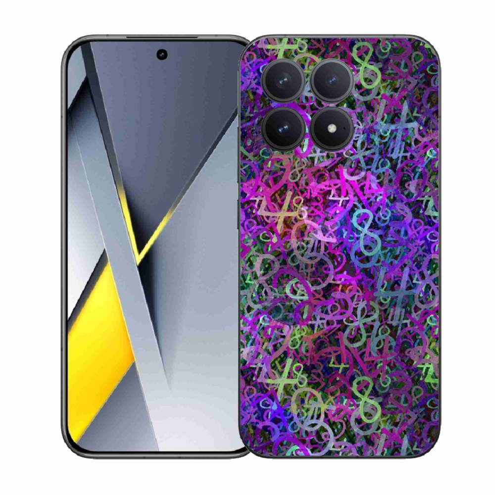 Gél borítás mmCase a Xiaomi Poco F8 Pro számára - absztrakt motívum 25