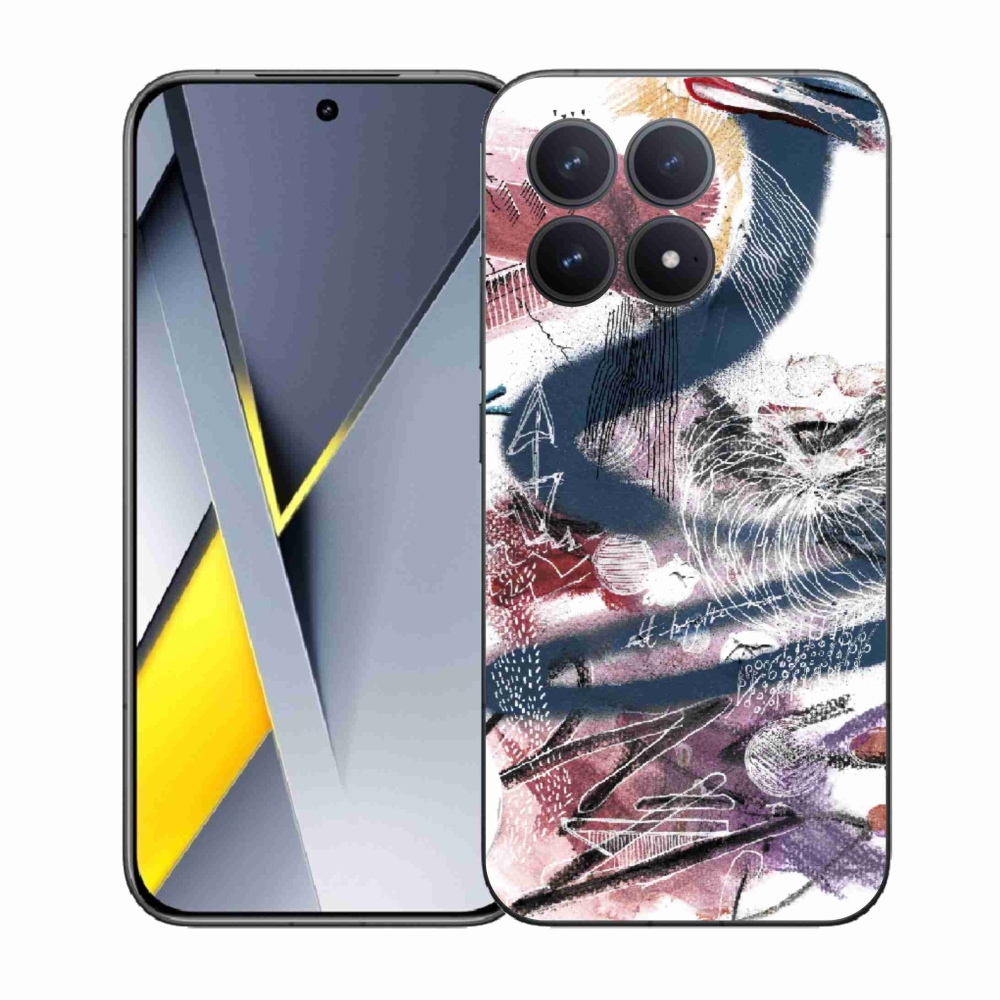 Gél borítás mmCase a Xiaomi Poco F8 Pro számára - absztrakt motívum 28