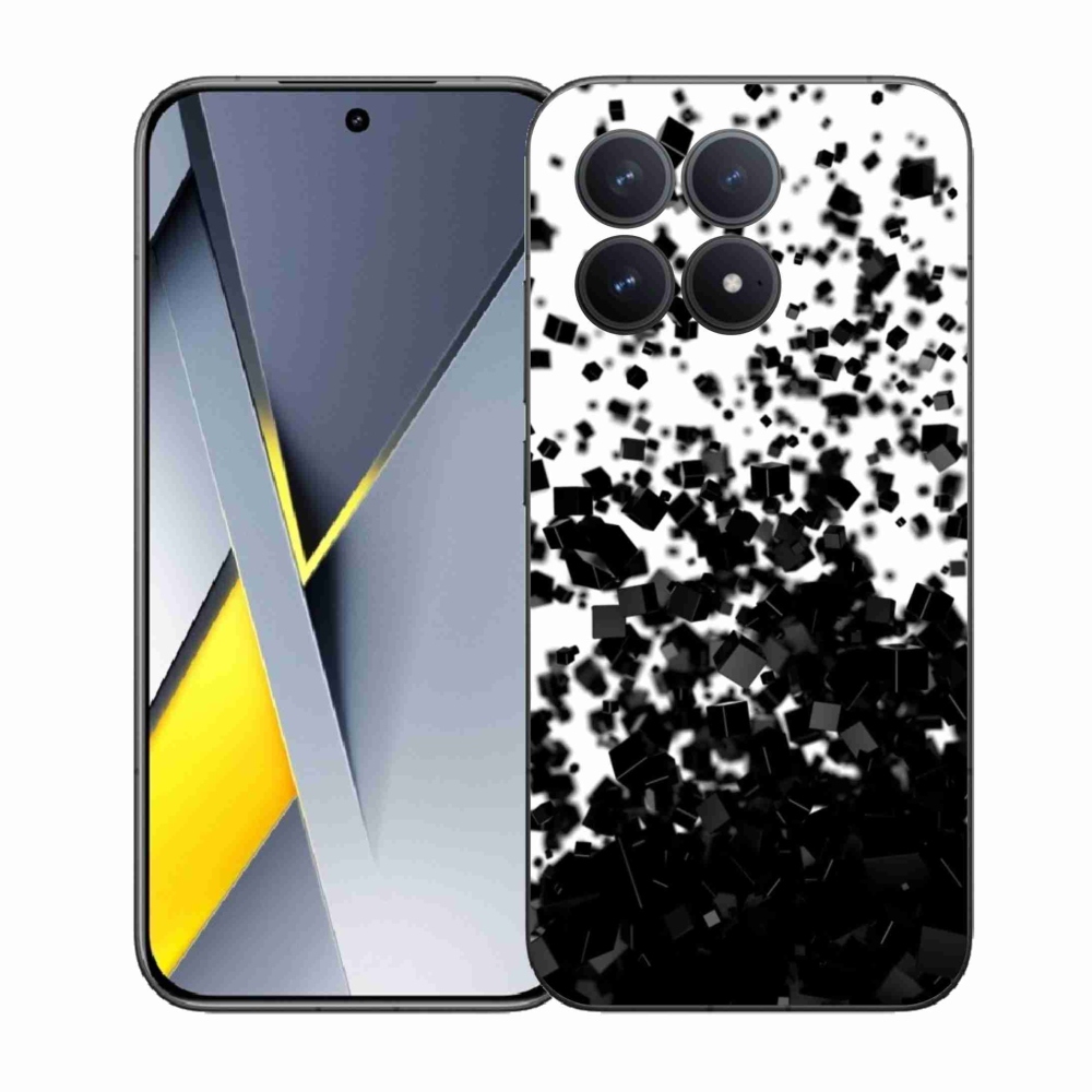 Gél borítás mmCase a Xiaomi Poco F8 Pro számára - absztrakt minta 1