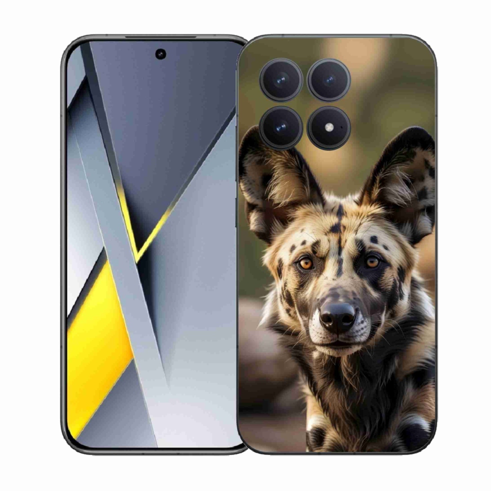 Gél borítás mmCase a Xiaomi Poco F8 Pro készülékhez - afrikai vadkutya
