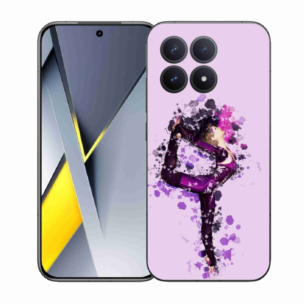 Gél borítás mmCase a Xiaomi Poco F8 Pro számára - balerina