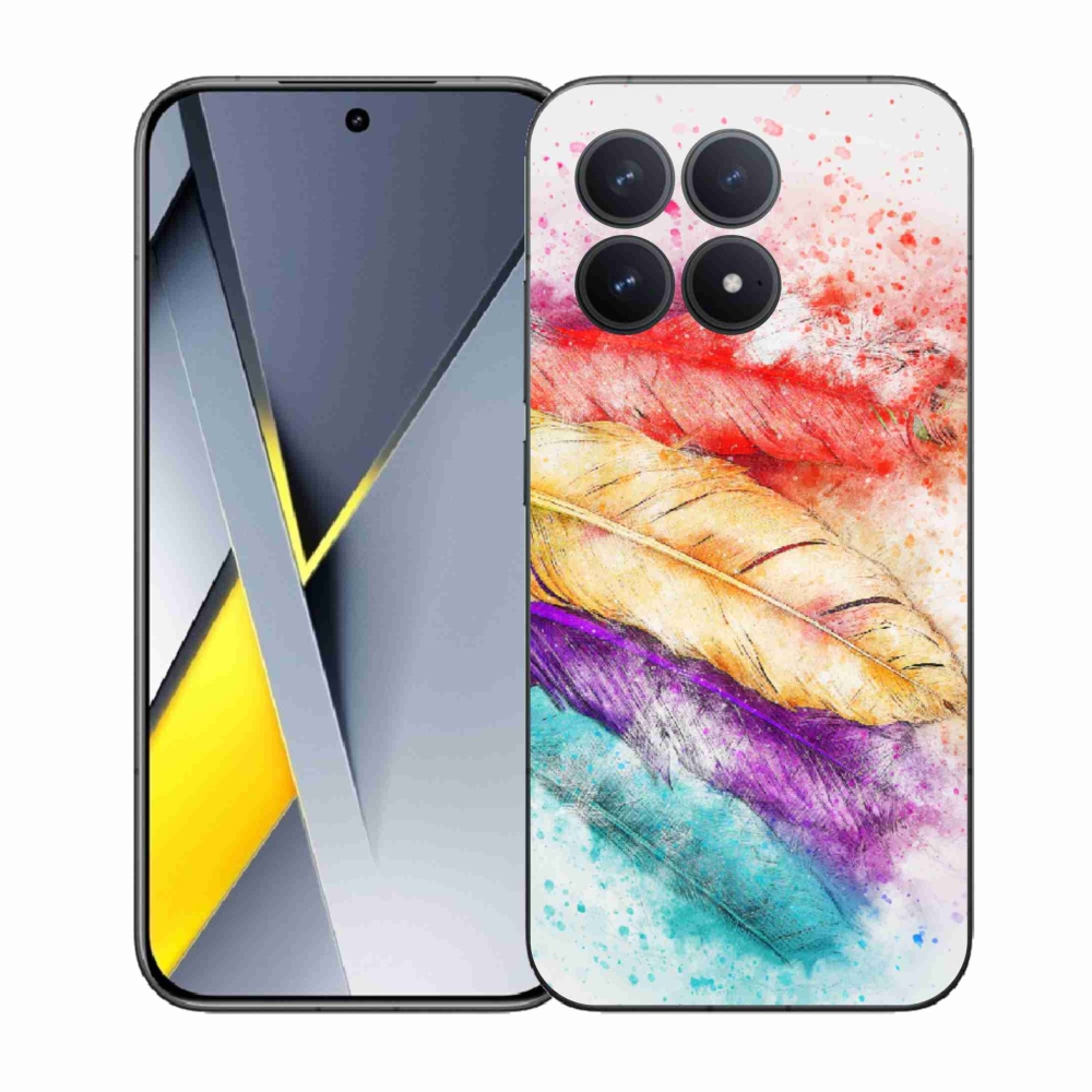 Gél borítás mmCase a Xiaomi Poco F8 Pro készülékhez - színes toll