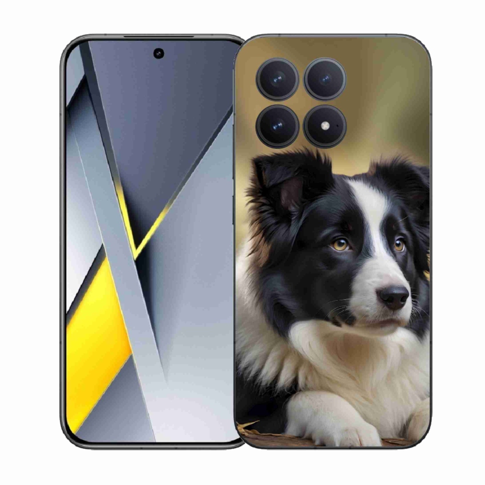 Gél borítás mmCase a Xiaomi Poco F8 Pro készülékhez - border collie 2