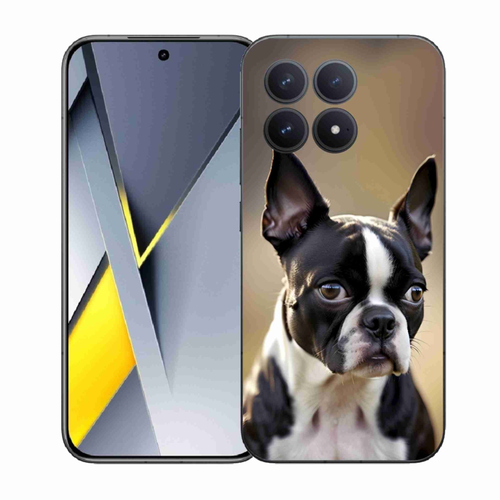 Gél borítás mmCase a Xiaomi Poco F8 Pro készülékhez - Boston Terrier