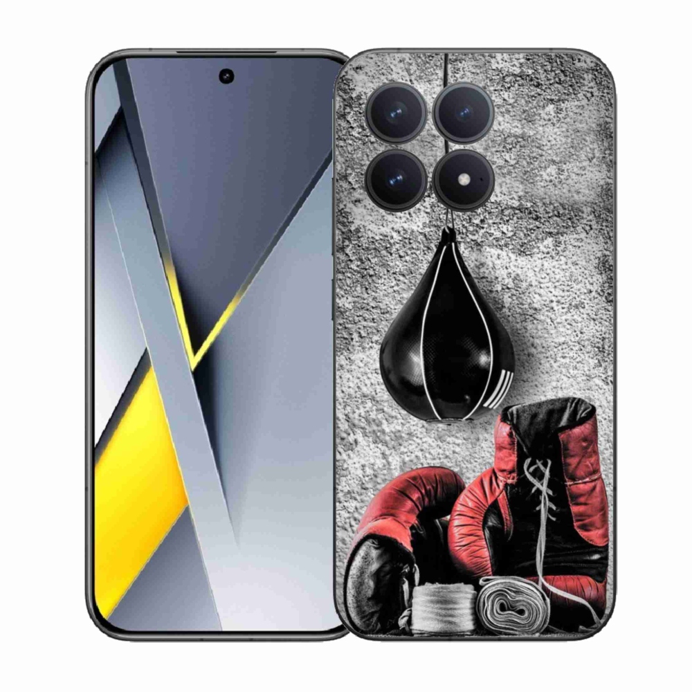 Gélburkolat mmCase a Xiaomi Poco F8 Pro számára - bokszzsák és kesztyűk