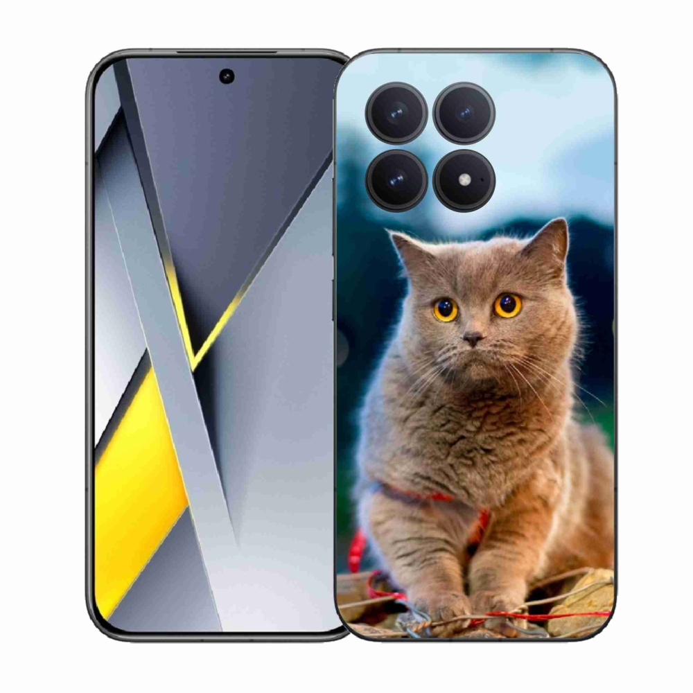 Zselés borítás mmCase a Xiaomi Poco F8 Pro készülékhez - brit kék 2