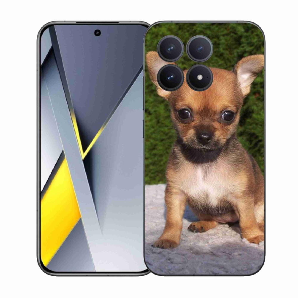 Gél borítás mmCase a Xiaomi Poco F8 Pro számára - chihuahua 3