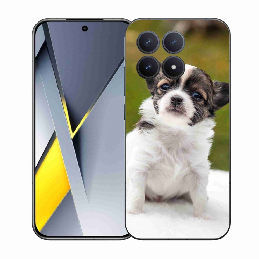 Gél borítás mmCase a Xiaomi Poco F8 Pro számára - chihuahua 4