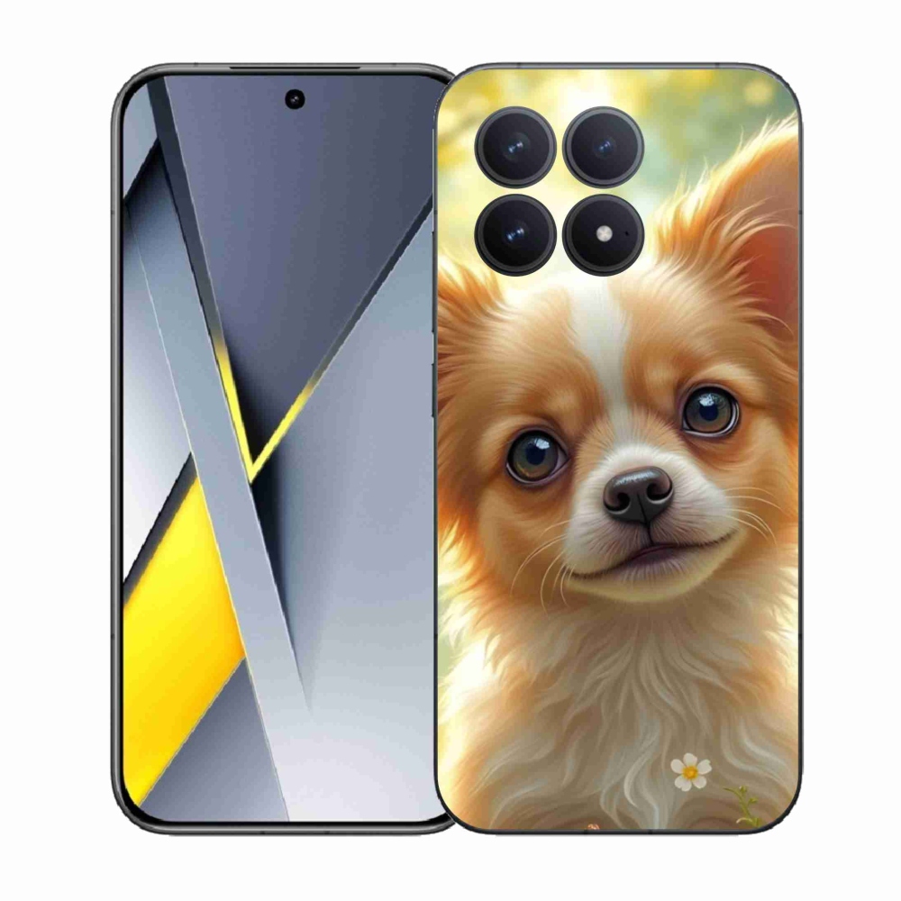 Gél borítás mmCase a Xiaomi Poco F8 Pro számára - chihuahua 5