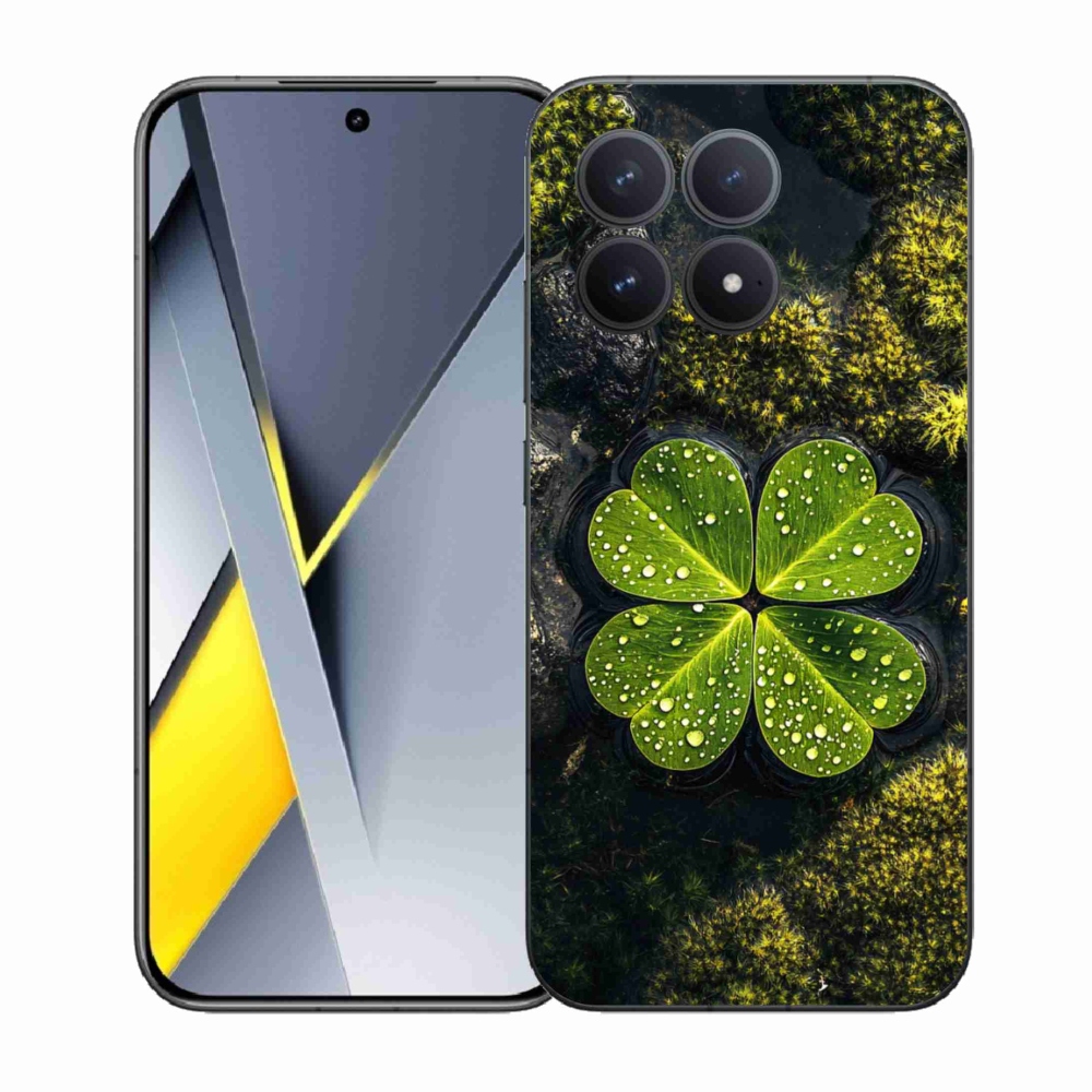 Gél borítás mmCase a Xiaomi Poco F8 Pro számára - négylevelű lóhere