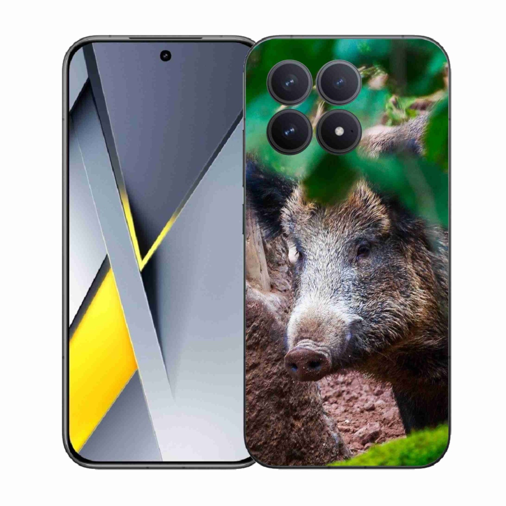 Gél borítás mmCase a Xiaomi Poco F8 Pro számára - vaddisznó