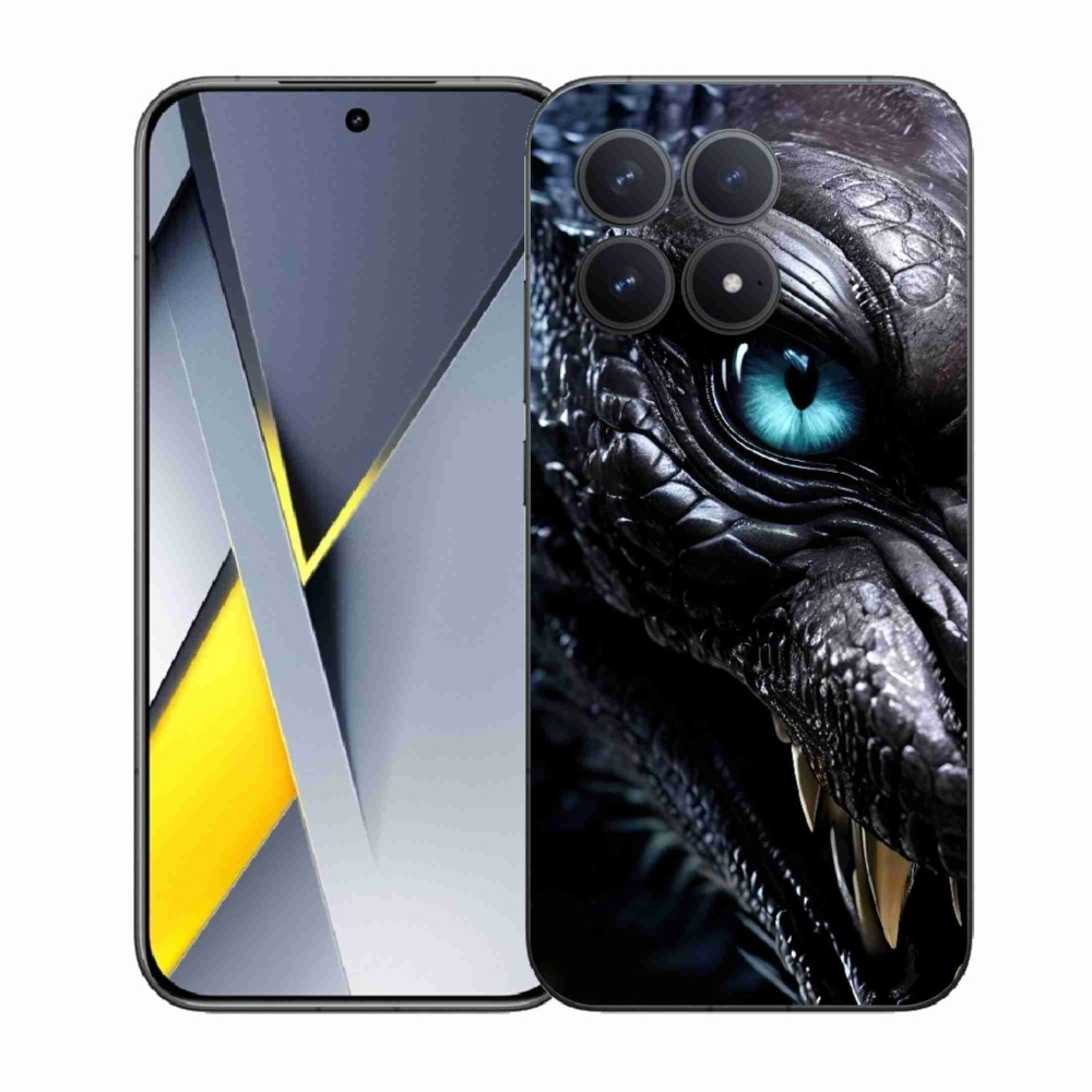 Gél borítás mmCase a Xiaomi Poco F8 Pro számára - sárkány nézet