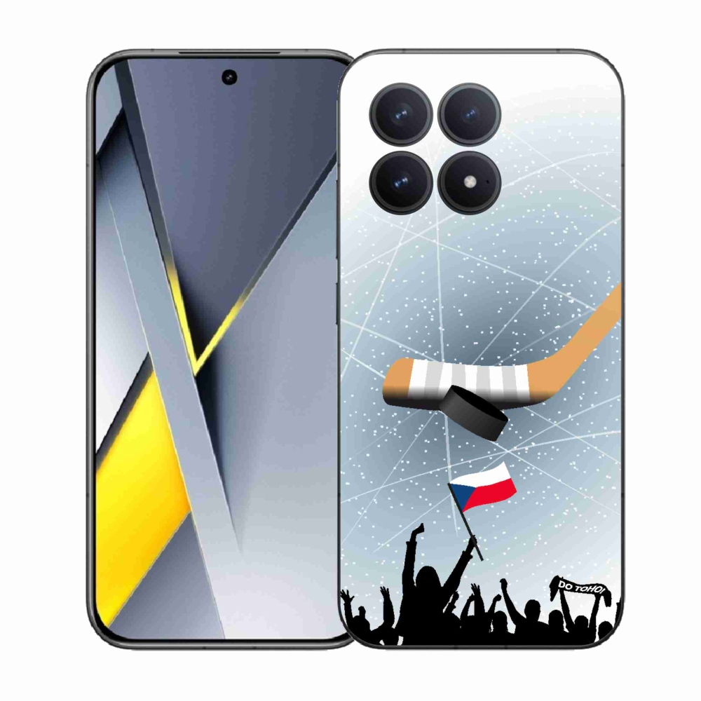 Gél borítás mmCase a Xiaomi Poco F8 Pro számára - jégkorong rajongóknak