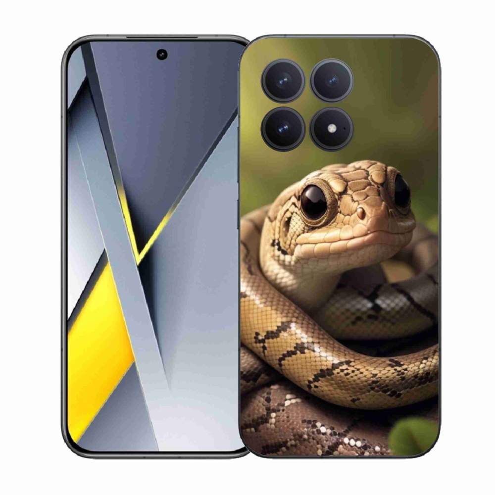 Gél borítás mmCase a Xiaomi Poco F8 Pro készülékhez - kígyó 1