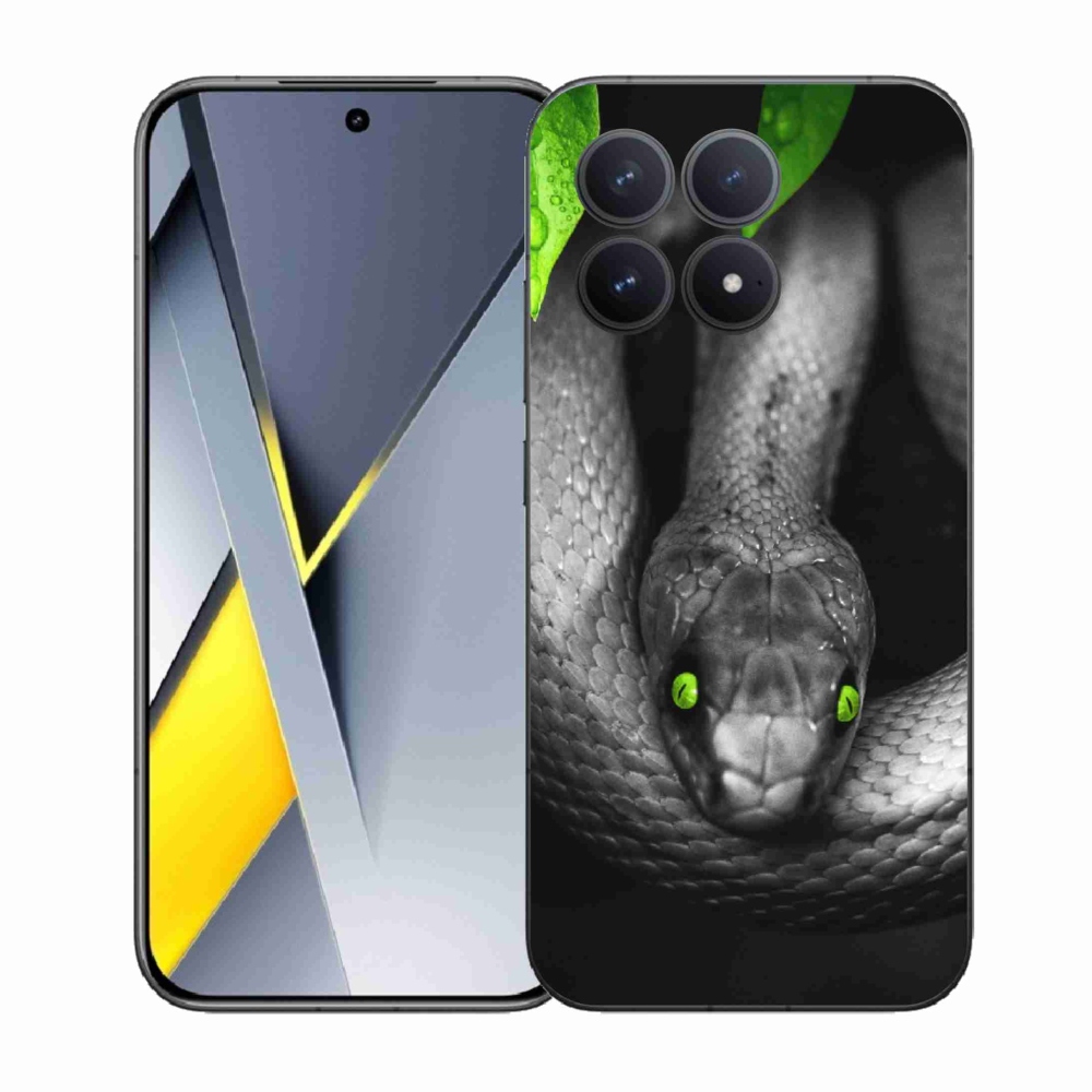 Gél borítás mmCase a Xiaomi Poco F8 Pro készülékhez - kígyó