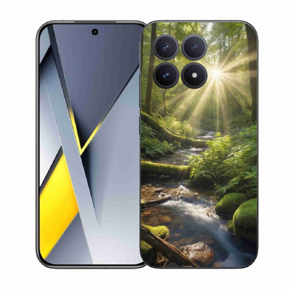 Gél borítás mmCase a Xiaomi Poco F8 Pro számára - az erdő mélysége