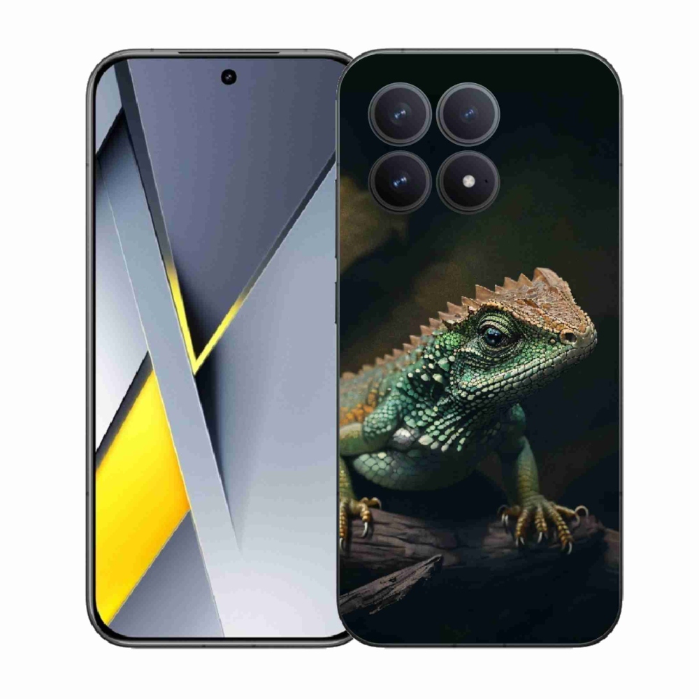 Gél borítás mmCase a Xiaomi Poco F8 Pro készülékhez - gyík