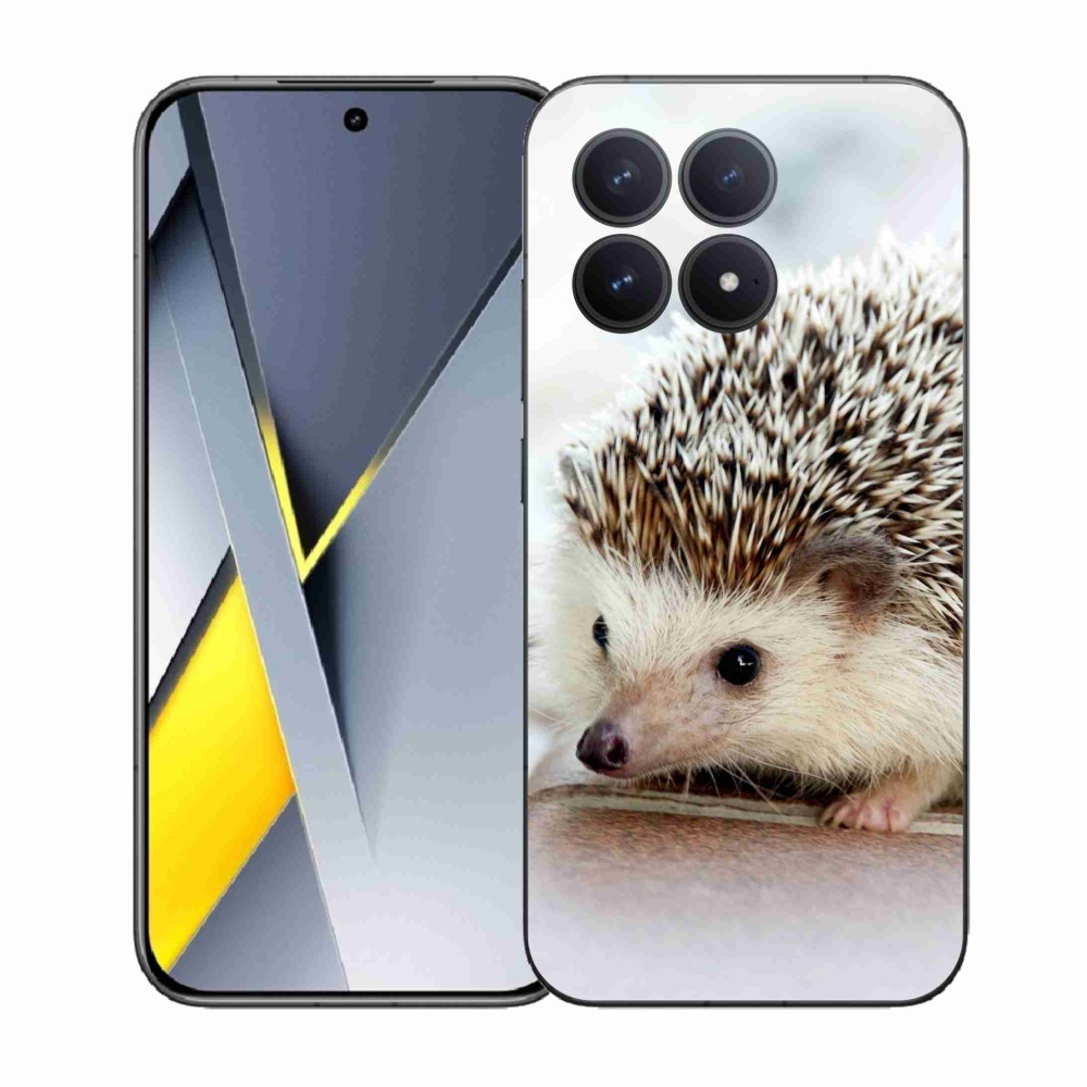 Gél borítás mmCase a Xiaomi Poco F8 Pro számára - süni