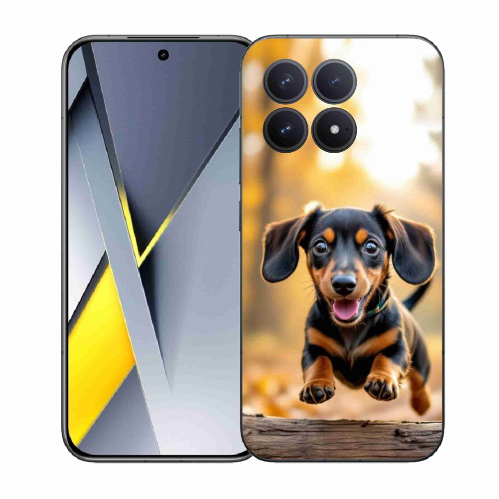 Gél borítás mmCase a Xiaomi Poco F8 Pro számára - tacskó 2