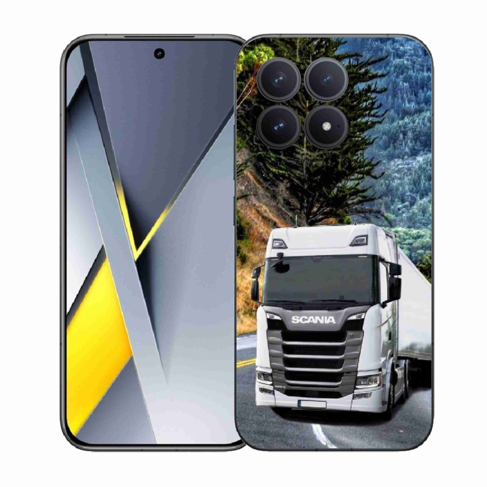 Gél borítás mmCase a Xiaomi Poco F8 Pro számára - teherautó 1