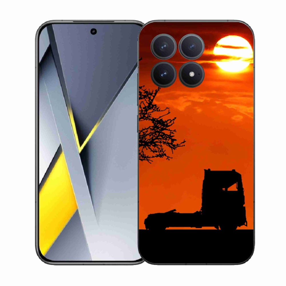 Gél borítás mmCase a Xiaomi Poco F8 Pro számára - teherautó 3