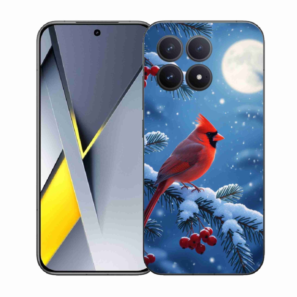 Gél borítás mmCase a Xiaomi Poco F8 Pro készülékhez - kardinálpiros színű