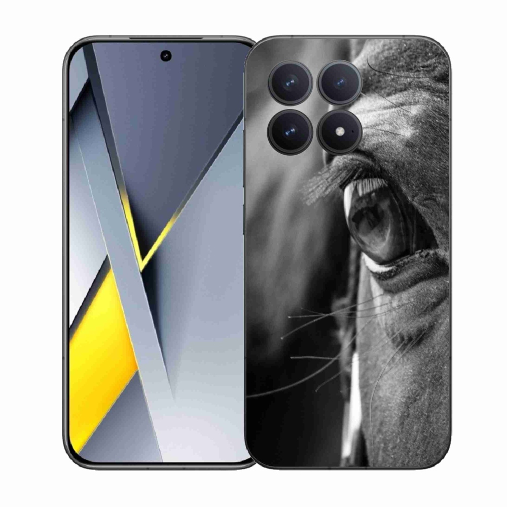 Gél borítás mmCase a Xiaomi Poco F8 Pro számára - ló nézet