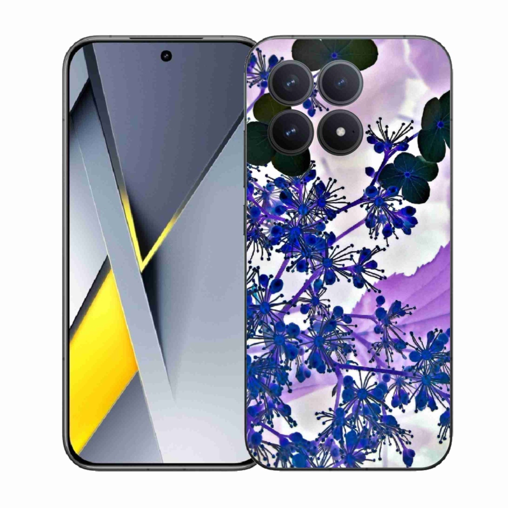 Gél borítás mmCase a Xiaomi Poco F8 Pro számára - hortenzia virág