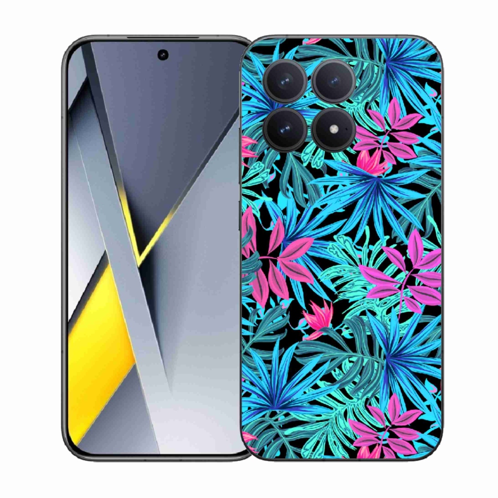 Gél borítás mmCase a Xiaomi Poco F8 Pro számára - virágok 3