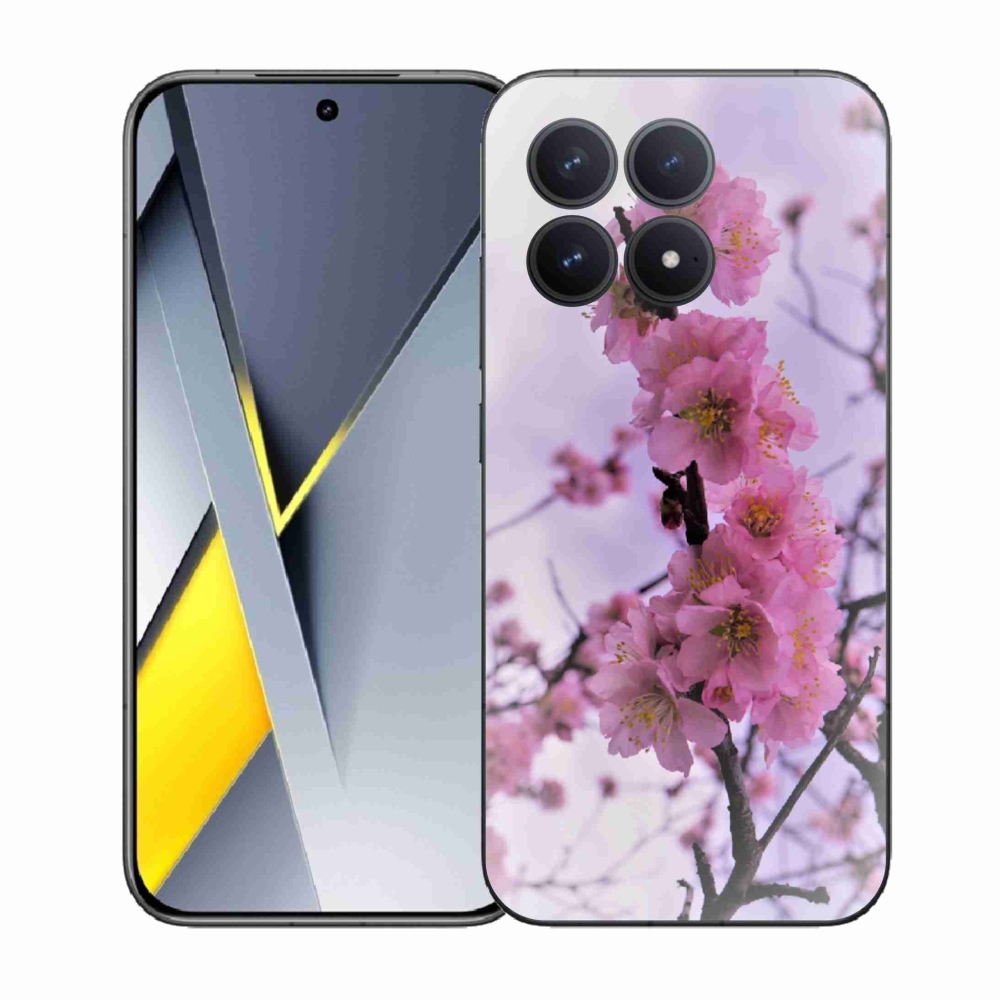 Gél borítás mmCase a Xiaomi Poco F8 Pro számára - virágok 7