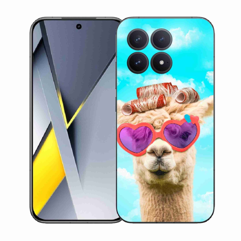 Gél borítás mmCase a Xiaomi Poco F8 Pro számára - szemüveges láma