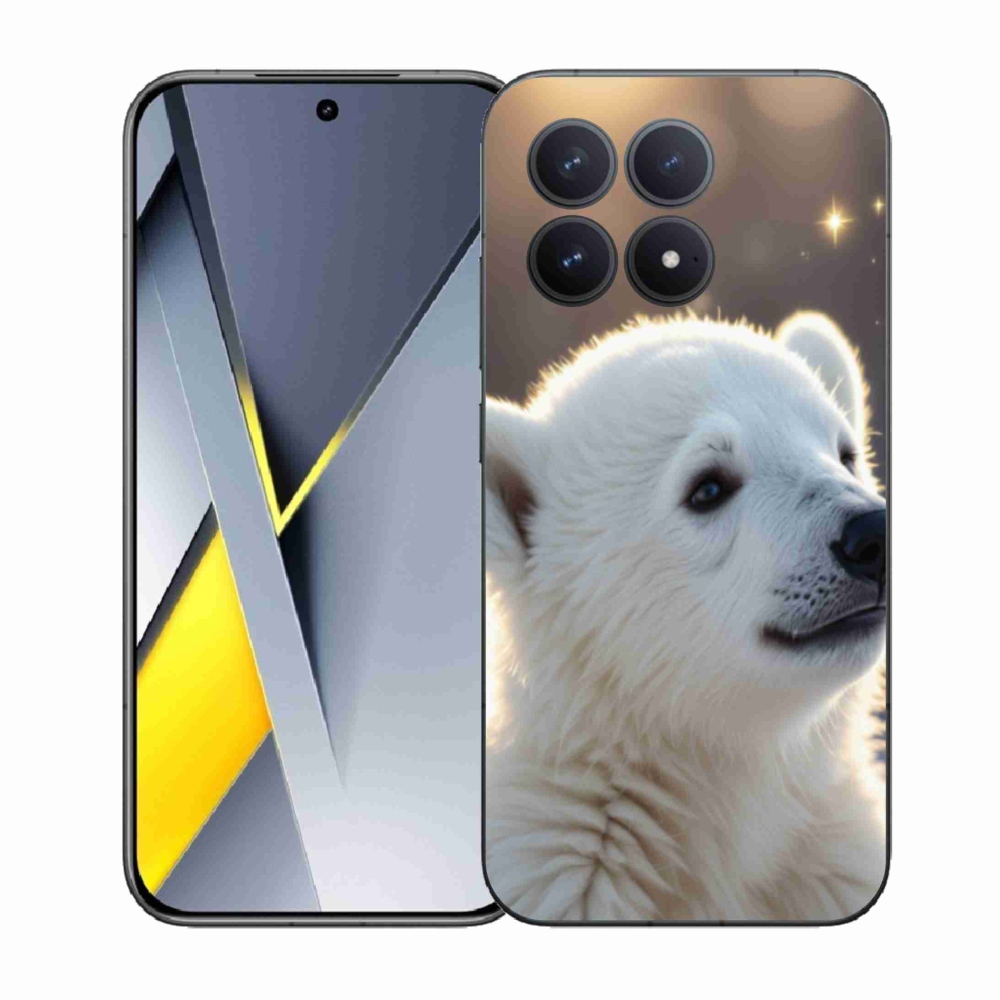 Gél borítás mmCase a Xiaomi Poco F8 Pro készülékhez - jegesmedve