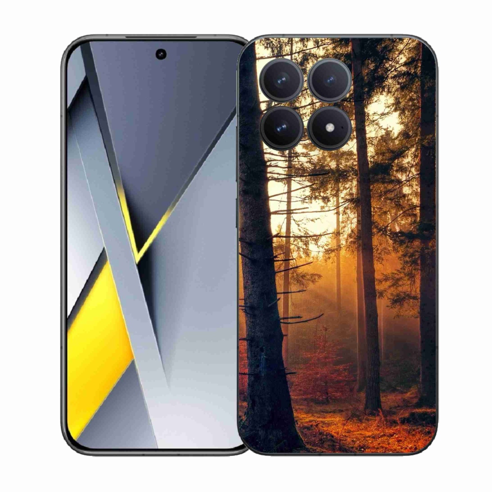 Gél borítás mmCase a Xiaomi Poco F8 Pro készülékhez - erdő