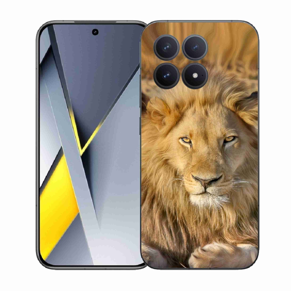 Zselés borítás mmCase a Xiaomi Poco F8 Pro - Lion 2 számára