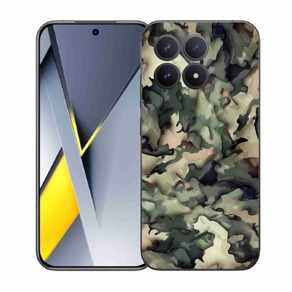 Gél borítás mmCase a Xiaomi Poco F8 Pro számára - terepszínű minta 9