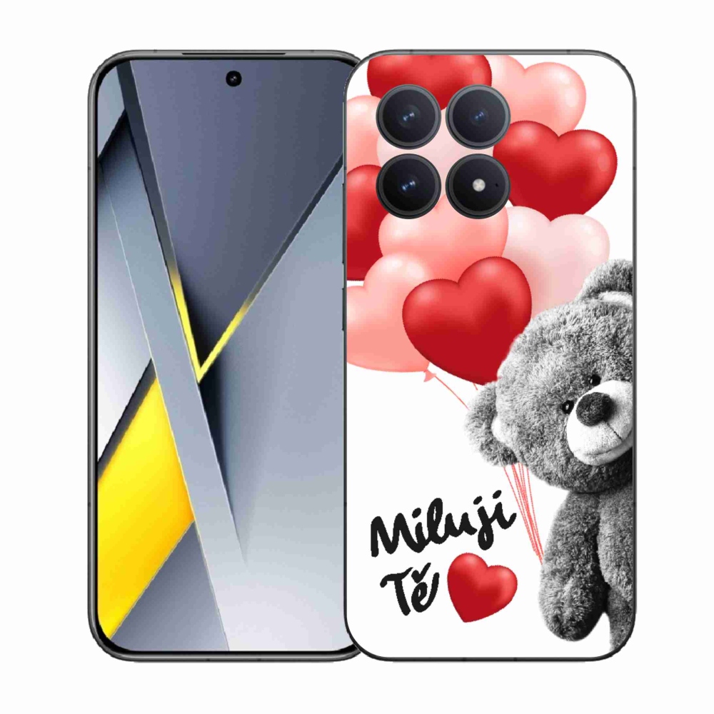 Gél borítás mmCase a Xiaomi Poco F8 Pro számára - I love you