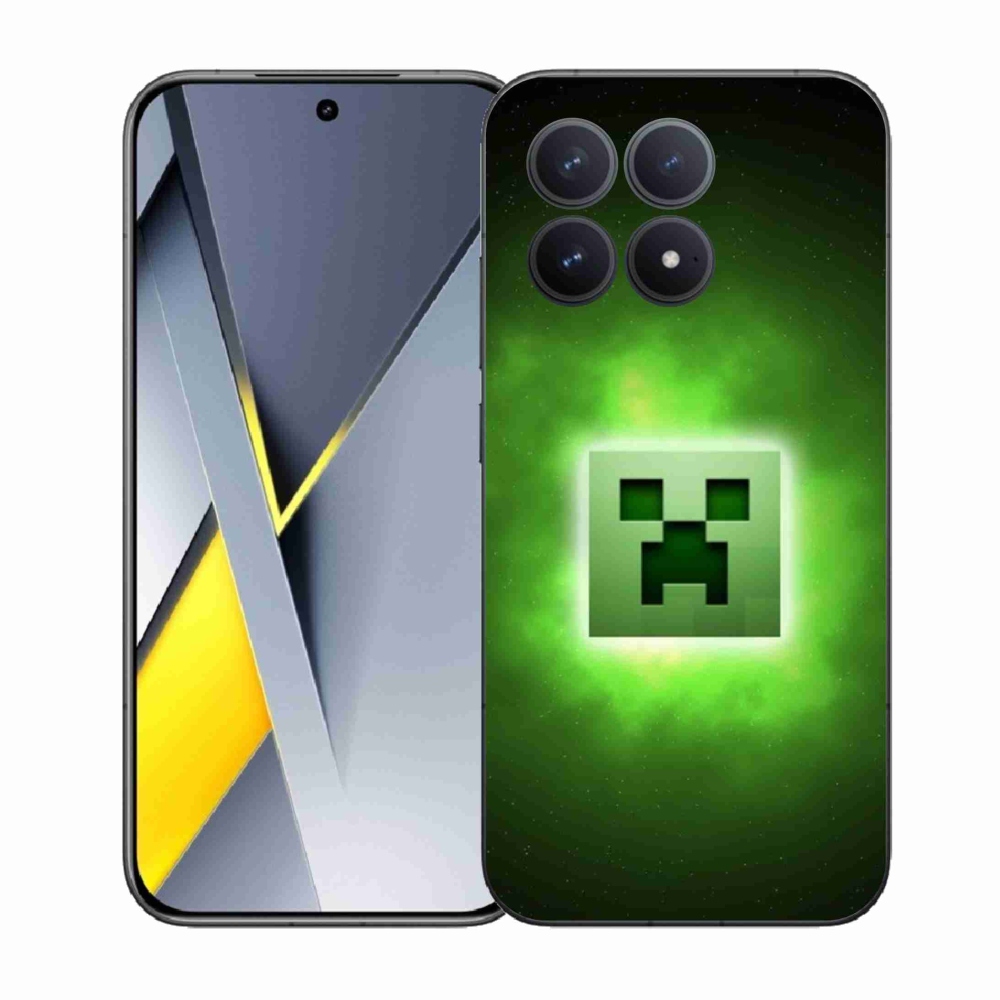 Gél borítás mmCase a Xiaomi Poco F8 Pro számára - minecraft