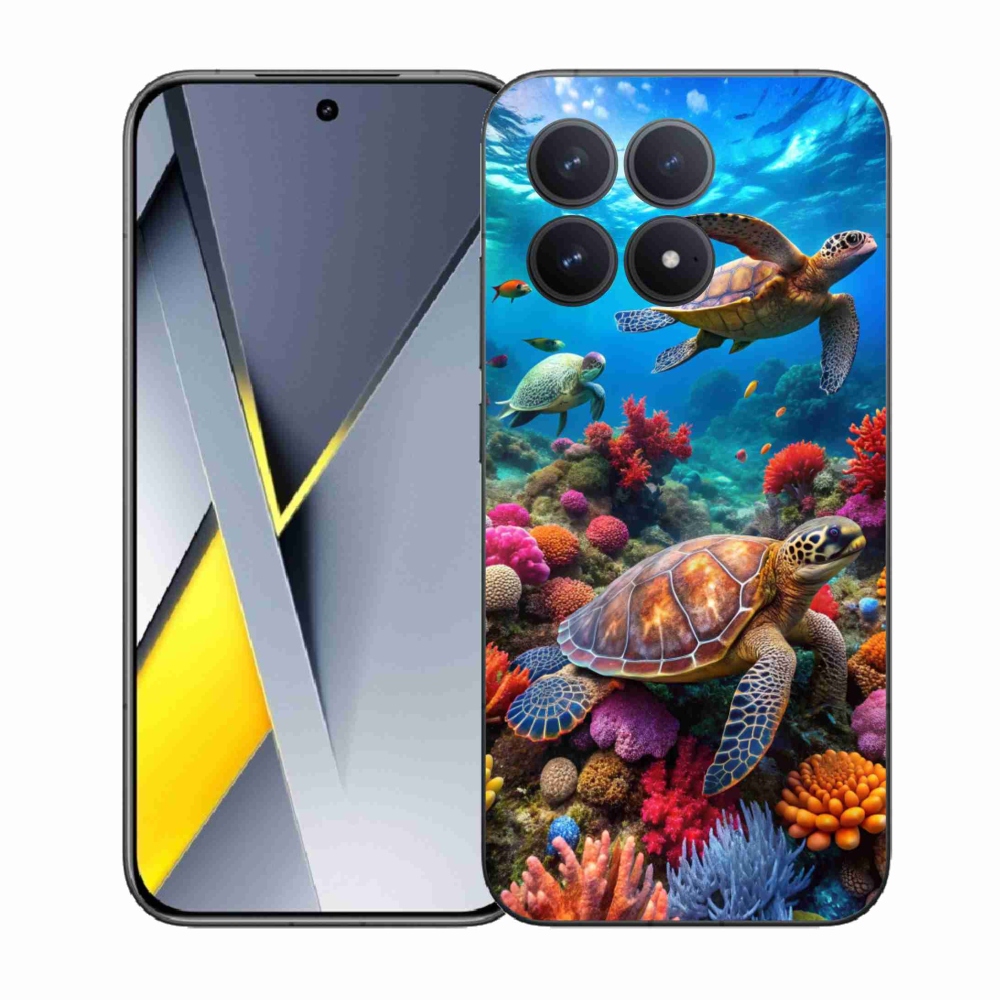Gél borítás mmCase a Xiaomi Poco F8 Pro készülékhez - Sea World 2