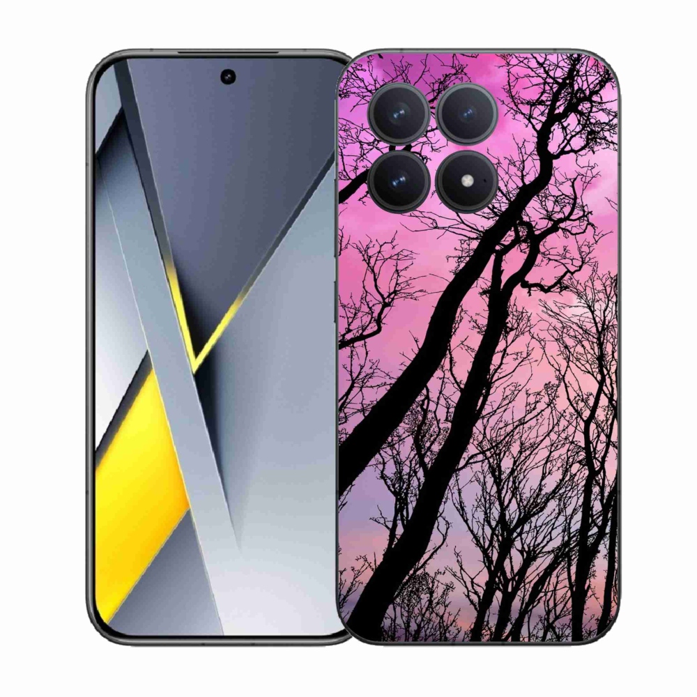 Gél borítás mmCase a Xiaomi Poco F8 Pro számára - kidőlt fák