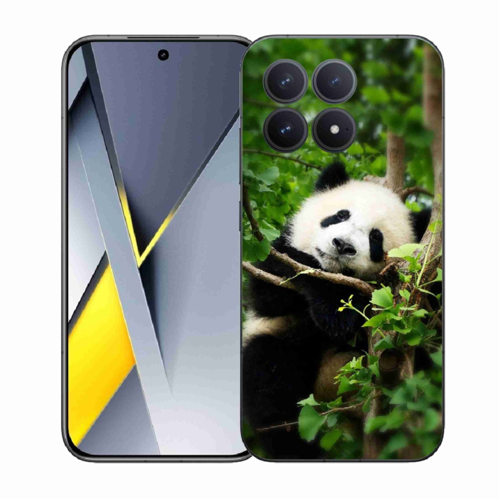 Gél borítás mmCase a Xiaomi Poco F8 Pro készülékhez - panda